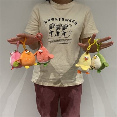 دمية محشوة بحجم 8 سم من سلسلة فاكهة دندن - بطيخ