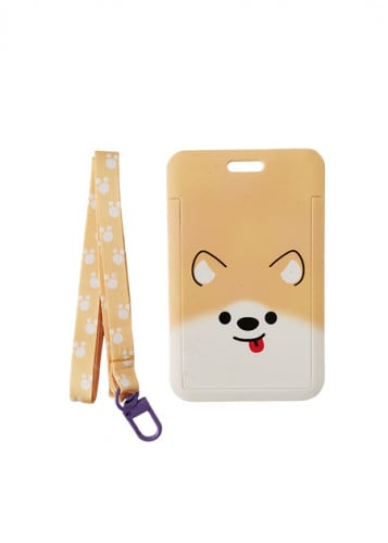 ميدالية مفاتيح مع حامل بطاقة من مجموعة أوجه الحيوا...