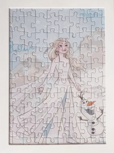 لعبة تركيب او بزل 100 قطعة من مجموعة ديزني فروزن