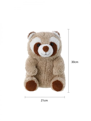 دمية الراكون الجالس 30x21 سم