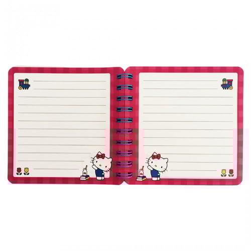 دفتر سلك بشخصية هيلو كيتي - 80 ورقة