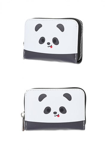 محفظة نقود معدنية بسحاب من سلسلة وجوه الحيوانات -...