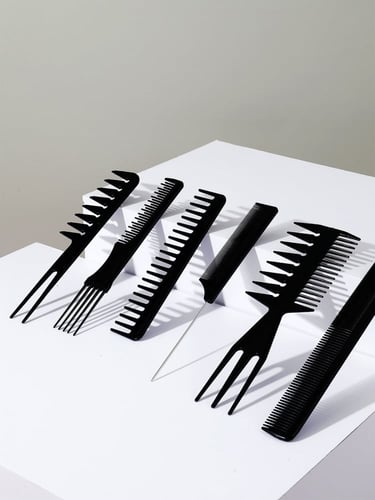 طقم امشاط شعر - 8 قطع