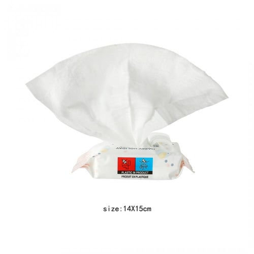 مناديل مبللة سميكة هابي هوليدي - 8 اظرف 8 منديل في...