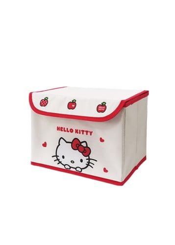 صندوق تخزين بغطاء من سلسلة هيلو كيتي ابل بحجم صغير...