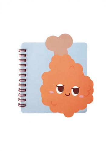 دفتر سلك من سلسلة هابي فودز - 80 ورقة