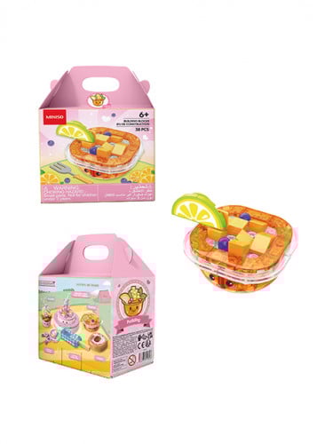 مكعبات بناء من سلسلة الحلوى - بودنغ