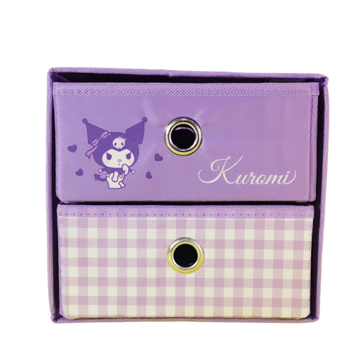 منظم بدرجين بتصميم شخصية كورومي- 18×20 سم