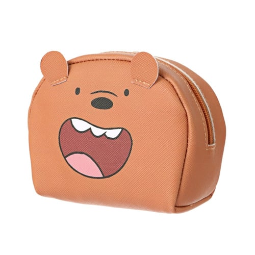 محفظة عملات معدنية بشكل نصف قمر من مجموعة الدببة ا...