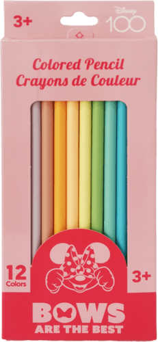 قلم رصاص ملون من مجموعة ديزني 100 سمايل فيسس بشخصي...