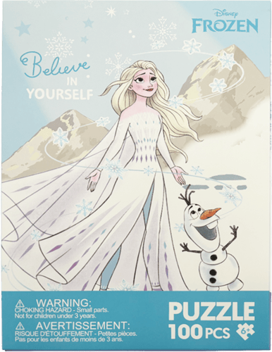 لعبة تركيب او بزل 100 قطعة من مجموعة ديزني فروزن