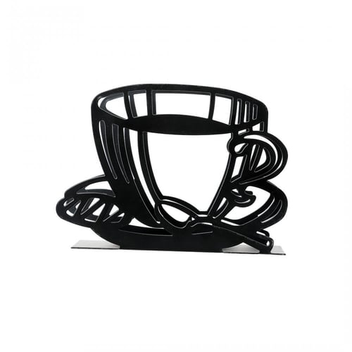 حامل مناديل بتصميم كوب القهوة