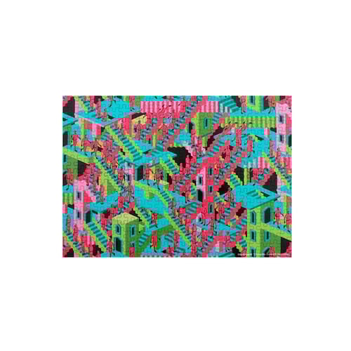 لعبة تركيبات بازل 1000 قطعة من مجموعة لعبة الحبار