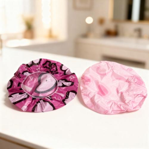 قبعة استحمام من سلسلة بينك بيري - قطعتين