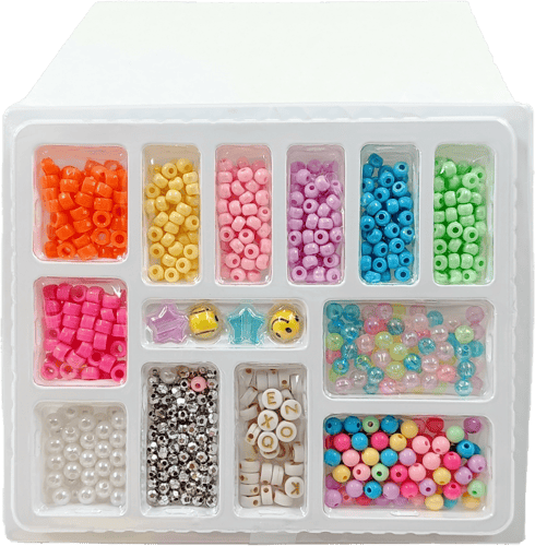 صندوق وتنظيم لصنع الأساور اليدوية