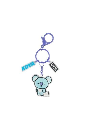 سلسلة مفاتيح أكريليك من مجموعة BT21