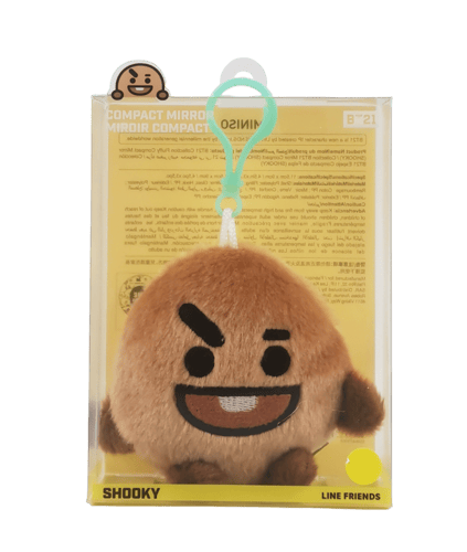 مرآة مدمجة ناعمة من مجموعة BT21 - شوكي