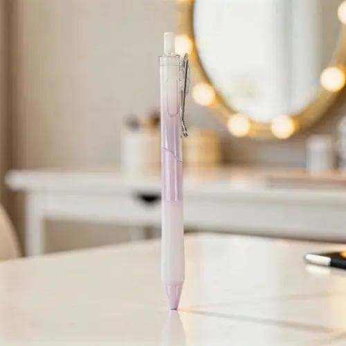 قلم تسجيل من سلسلة باستيل 0.5 ملم أسود - أرجواني