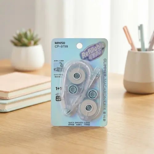 شريط تصحيح 1+1 مع حامل من السلسلة الأساسية - 10 مت...