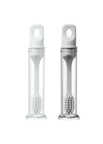 فرشاة أسنان بشعيرات ناعمة 2 قطعة