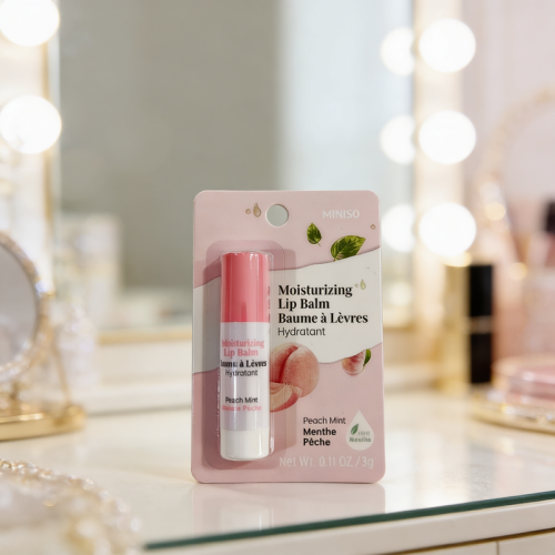 مرطب الشفاه المنعش بنكهة النعناع والخوخ