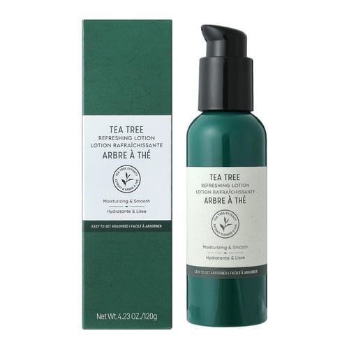 لوشن مرطب منعش بمستخلص شجرة الشاي