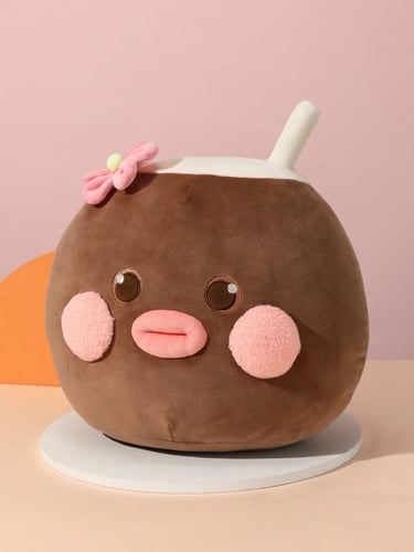 وسادة محشوة بشخصية جوز الهند من سلسلة المشروبات -...