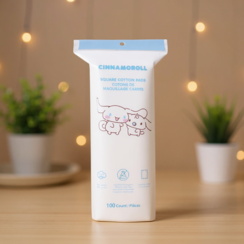 قطن مكياج مستدير من مجموعة سانريو سينامورول - 100...