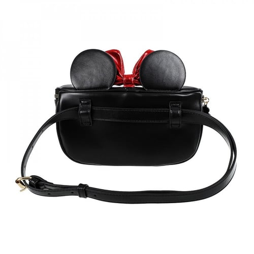 حقيبة كتف - مجموعة ميني ماوس - اسود - 21x7x18 سم