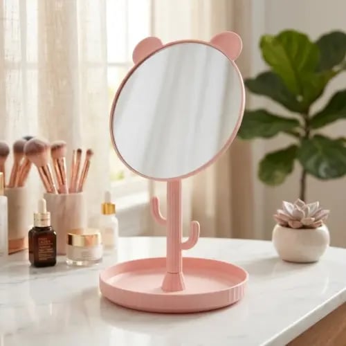 مرآة الدب الصغير مع مساحة تخزين