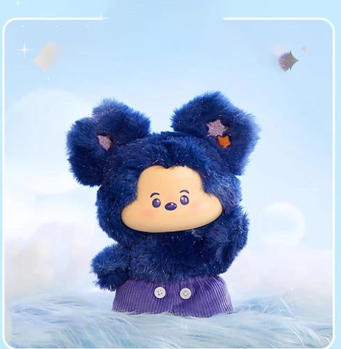 صندوق المفاجآت قلادة دمية ميكي بالفرو الناعم - هيد...