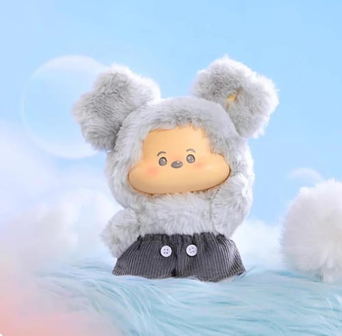 صندوق المفاجآت قلادة دمية ميكي بالفرو الناعم - هيد...