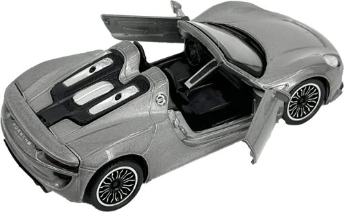 نموذج سيارة معدني بحجم 11 سم - بورش 918 سبايدر