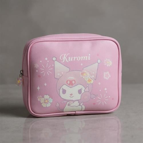 حقيبة مستحضرات تجميل مستطيلة بنقش الزهور من سلسلة...