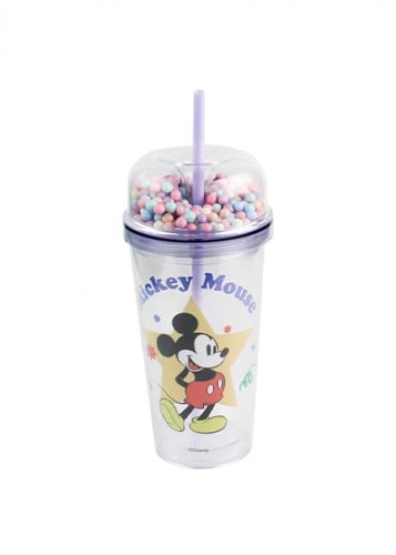 كوب بلاستيك بجدار مزدوج من مجموعة ديزني بشخصية ميك...