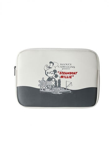 حقيبة كمبيوتر محمول بتصميم ريترو من سلسلة ميكي ماو...