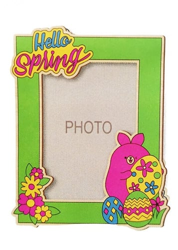 مجموعة الطلاء على الخشب مرحبا بالربيع مع 4 أقلام ت...