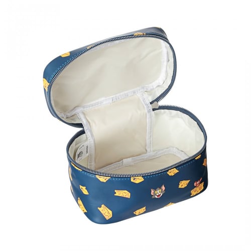 حقيبة مكياج من توم وجيري - ازرق