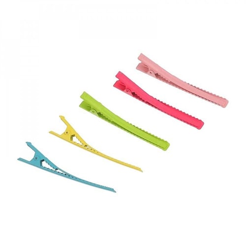 دبوس شعر ملون 10قطع