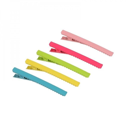 دبوس شعر ملون 10قطع