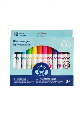 اقلام تحديد بشخصية ميكي المبتسم - 12 قطعة