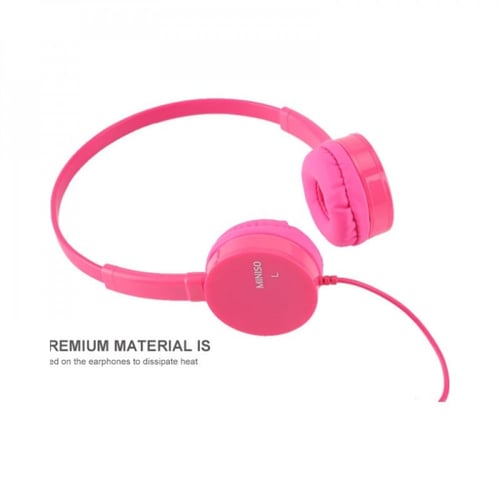 سماعة راس لطيفة ( احمر )