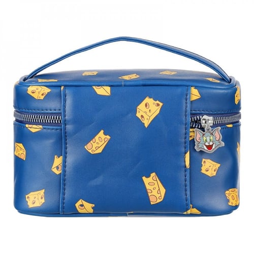 حقيبة مكياج من توم وجيري - ازرق