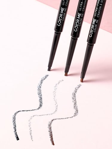 قلم حواجب فائق النعومة كولور مي 02 - بني داكن