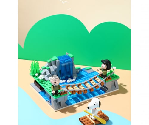 مكعبات بناء سنوبي جانجل أدفنتشر أ (شلال ، 316 قطعة...