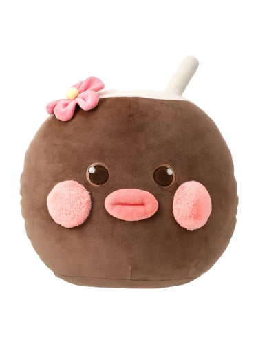 وسادة محشوة بشخصية جوز الهند من سلسلة المشروبات -...