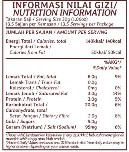 جرانولا وكاجو | شوكلاته و الموز | 400 جرام