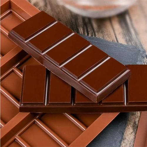 قالب سيليكون شوكولاتة بار ألواح 6 تجويفات