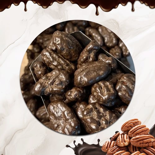 دراجية البيكان بالشوكولاتة الداكنة