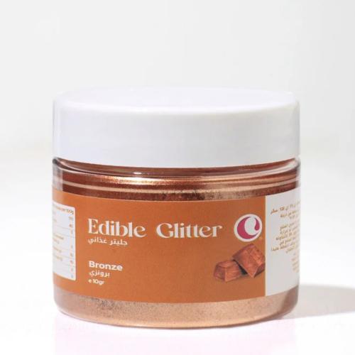 جليتر غذائي برونزي 10 جرام